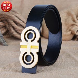 2017 new  fashion designer Luxury brand belt for mens casual jeans high quality Genuine leather solid brass buckle free shipping
